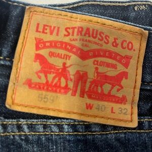 Levi's Men's Blue Jeans Size 40x32